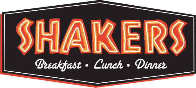 logo of shakers restaurant